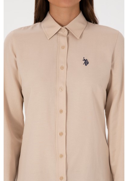 Kadın Kum Gömlek Basic 50316711-VR085