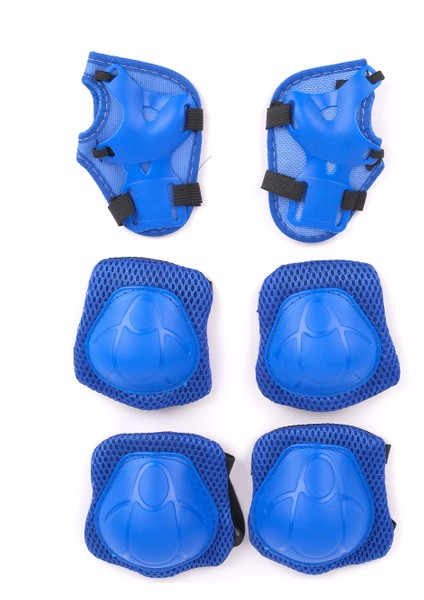 F-Sports Dizlik Dirseklik Koruyucu Seti Mavi FR38811