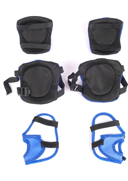 F-Sports Dizlik Dirseklik Koruyucu Seti Mavi FR38811 fiyatları