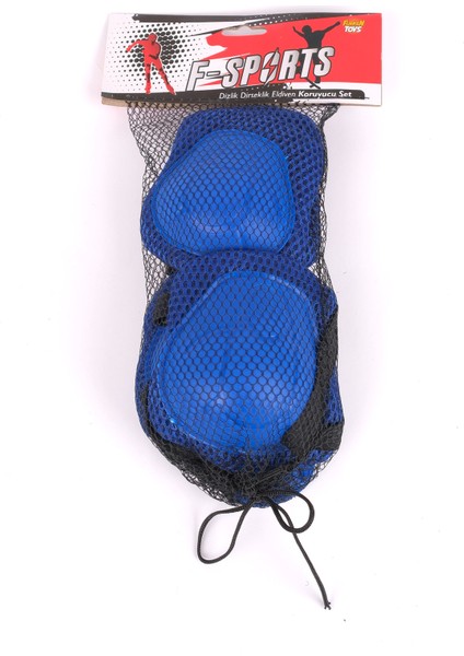F-Sports Dizlik Dirseklik Koruyucu Seti Mavi FR38811 indirimleri