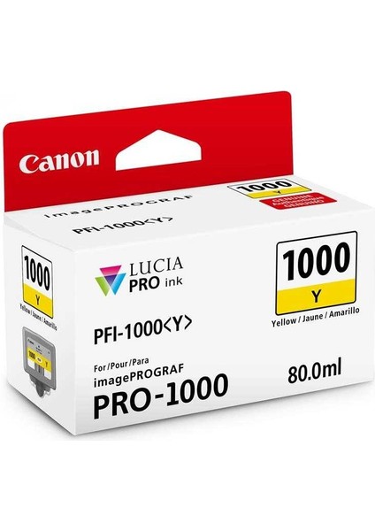 PFI-1000Y Yellow Kartuş 80ML