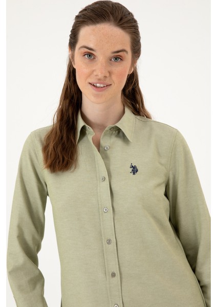 Kadın Açık Haki Gömlek Basic 50316711-VR183 fiyatları