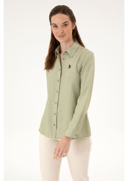 Kadın Açık Haki Gömlek Basic 50316711-VR183 modelleri