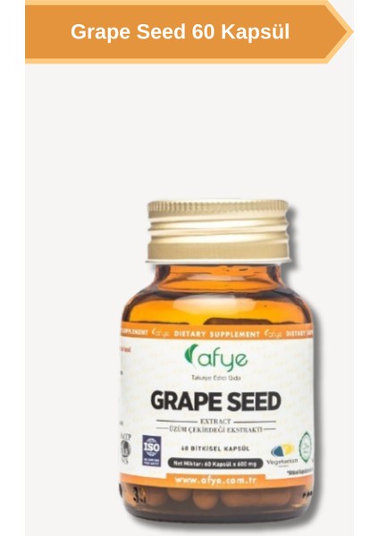 Grape Seed (Üzüm Çekirdeği)60 Kapsül