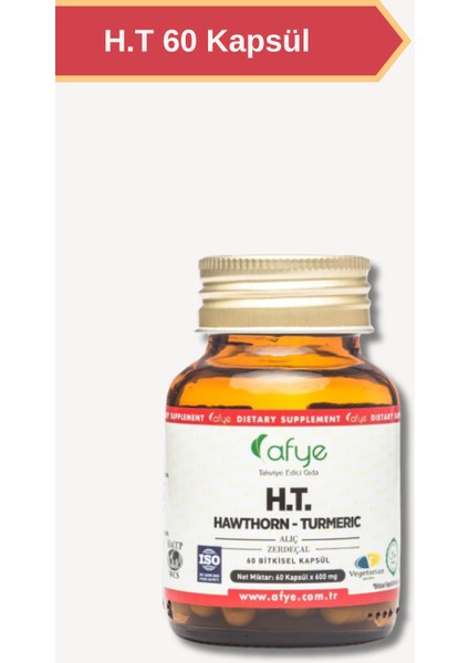 H - T (Hawthorn Turmeric) 60 Kapsül