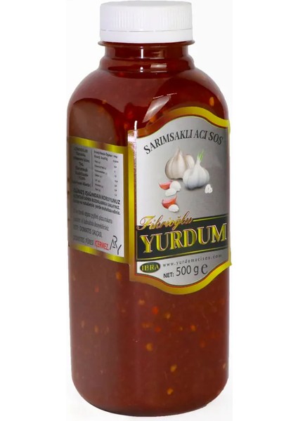 Sarımsaklı Acı Biber Sosu 500ML Doğal fiyatları