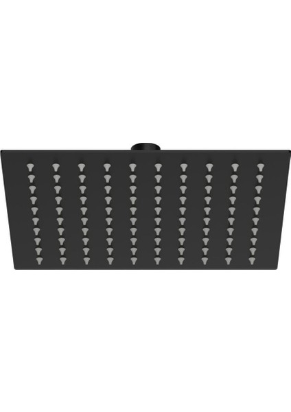 Bliss Square 1f Duş Başlığı Mat Siyah A4579236