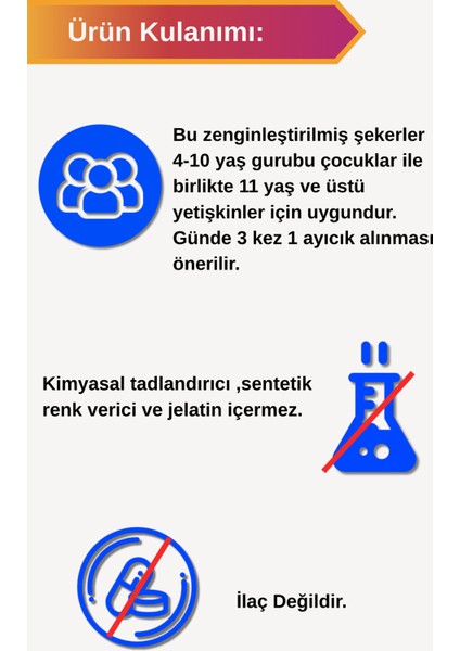 Kids Acerola-Vitamin C Gummy (130 gr) Sentetik renk verici, Kimyasal tatlandırıcı ve Hayvansal jelatin içermez. fırsatları