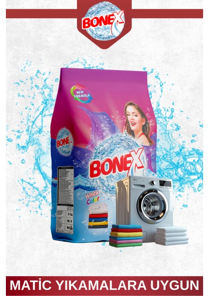 Beyazlar ve Renkliler için 9 Kg Çamaşır Deterjanı/Matik/Toz Deterjan modelleri