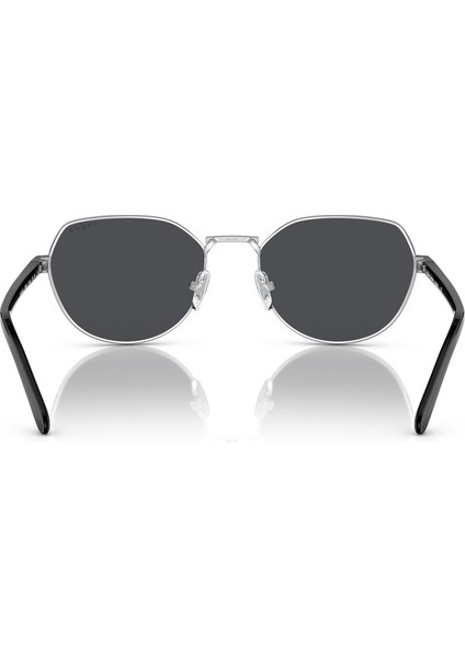 4242S 323/87 53 Hailey Kadın Gümüş Geometrik Çerçeve Güneş Gözlüğü modelleri