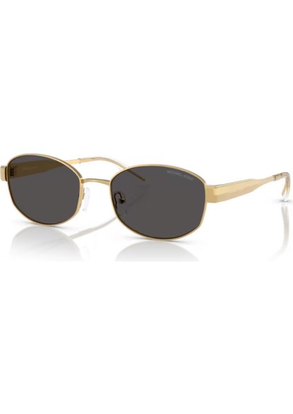 MK 1161 189687 56 Kadın Oval Gold Metal Güneş Gözlüğü