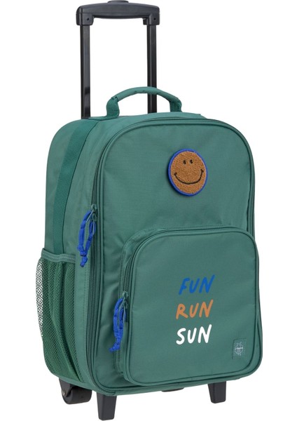 Little Gang Çekçekli Çanta Dark Green