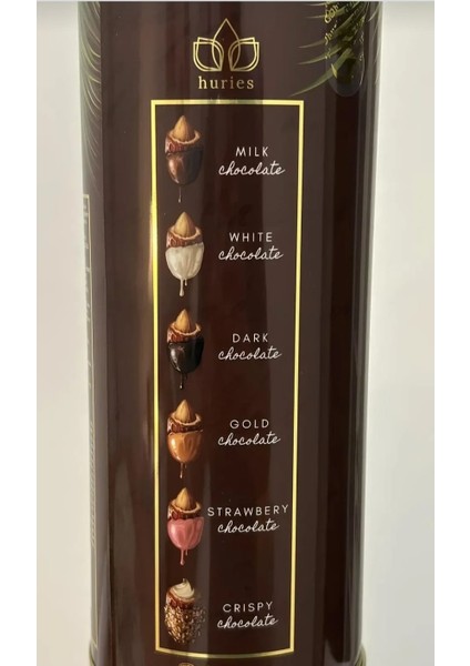 Sütlü Çikolata Kaplı Bademli Hurma 200 gr x 4 Adet modelleri