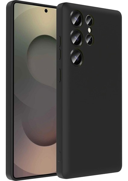 Galaxy S25 Ultra Kılıf Kamera Korumalı Kartlık Hazneli Redclick Vitra Kapak