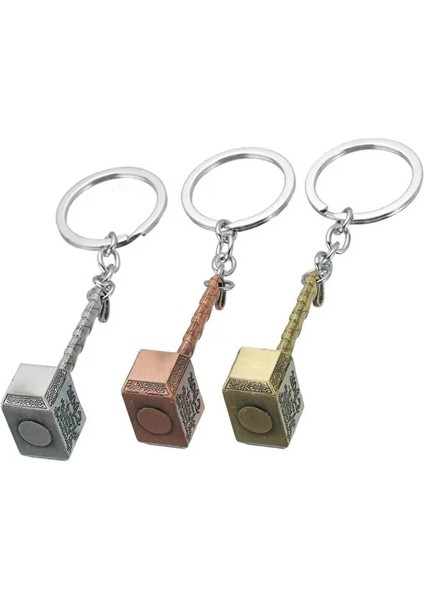 Thor Çekiç Anahtarlık Çarklı Dönen Başlıklı Marvel The Avengers Thor Anahtarlık fiyatları