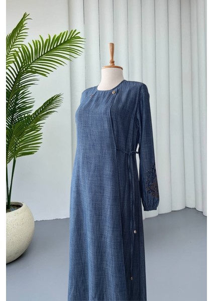 Ince Kot Yandan Bağlamalı Ferace fiyatları