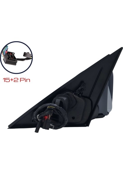 Dış Dikiz Aynası Audi Q5 2009-2016 Elektrikli, Isıtmalı, Sinyalli, Alt Aydınlatma, Bliss, Hafıza, Otomatik Katlanır, Piano Black Kapak, 15+2 Pin indirimleri