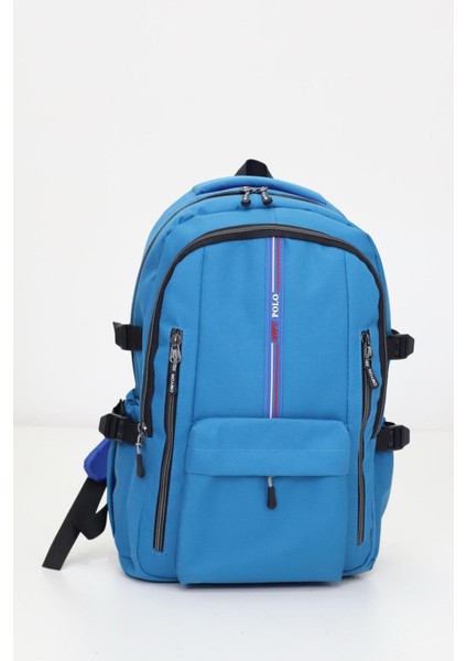 Çok Gözlü Laptop Bölmeli Ortopedik Sırt Çantası – Geniş Hacimli, Su Cepli, Jakarlı Astarlı