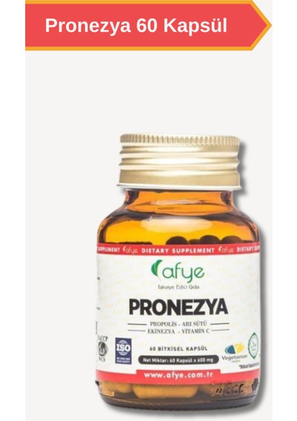 Pronezya (Propolis, Arısütü, Ekinezya , Vitamin C) 60 Kapsül