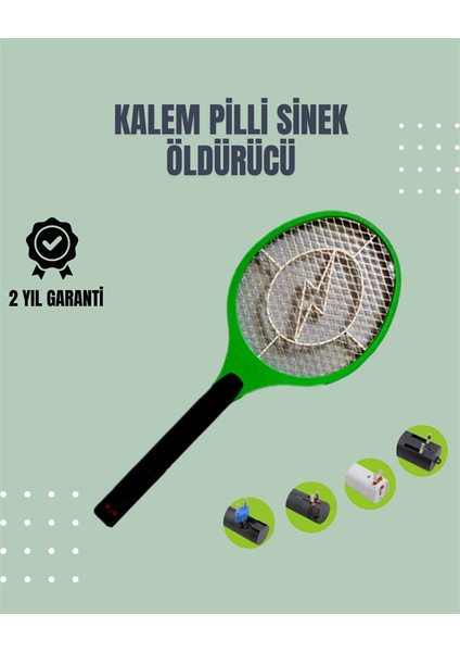 Sessiz ve Etkili Böcek Öldürücü – Üç Katmanlı Koruyucu Izgaralı Elektronik Sineklik