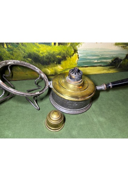 1940 Lar Fransız Gaz Ocağı 13,5 cm Çapında