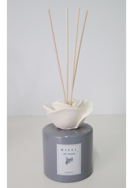 200 ml Gri Gül Seramik Taşlı Yasemin Sandal Oda Kokusu modelleri