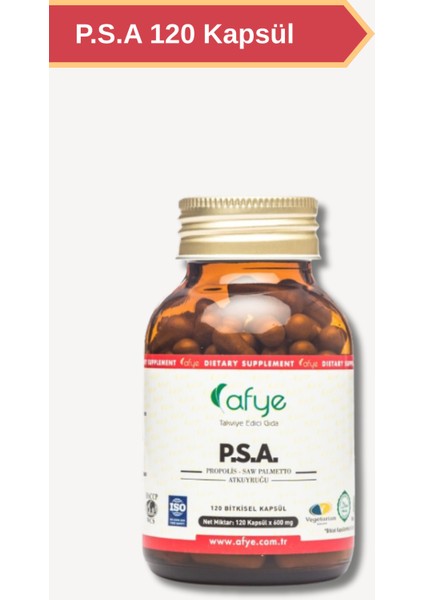 P.S.A (Propolis,saw Palmetto, Horsetail) 120 Kapsül