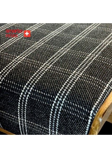 Relax TV Koltuğu Genova Soft Manuel Sırt Dayama Ergonomik Döner Mekanizma Kadife/Şönil Siyah Beyaz indirimleri