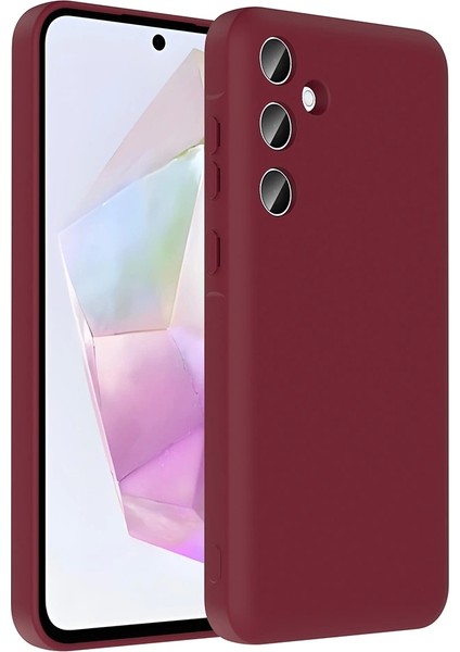 Galaxy A36 Kılıf Kamera Korumalı Kartlık Hazneli Redclick Vitra Kapak