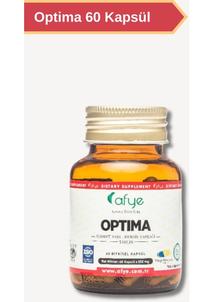 Optima ( Kudret Narı,mersin,tarçın) 60 Kapsül