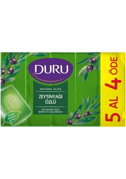 Duş Sabun Zeytin Yağı Özü 5x150 Gr fiyatları