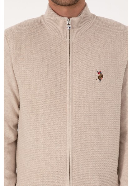 Erkek Taş Melanj Hırka (Triko) 50307800-VR225