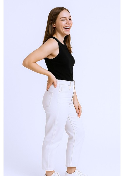 Kadın Geniş Askılı Fitilli Likralı Atlet Body fiyatları