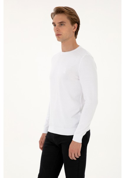 Erkek Beyaz Kazak /triko 50307779-VR013 modelleri