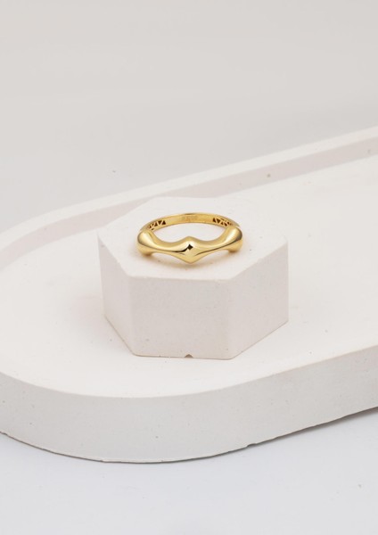 Kemik Model 14 Ayar Taşsız Yüzük fırsatları