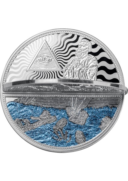 Rimagold Rimagold NUH&#039;UN Gemisi Kutusu Gümüş Sikke Coin fırsatları