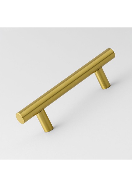 Mobilya Mutfak Çekmece Dolap Dolabı Kulbu Kulpu Kulpları (96 mm - 9.6 Cm) Gold Altın Metal indirimleri