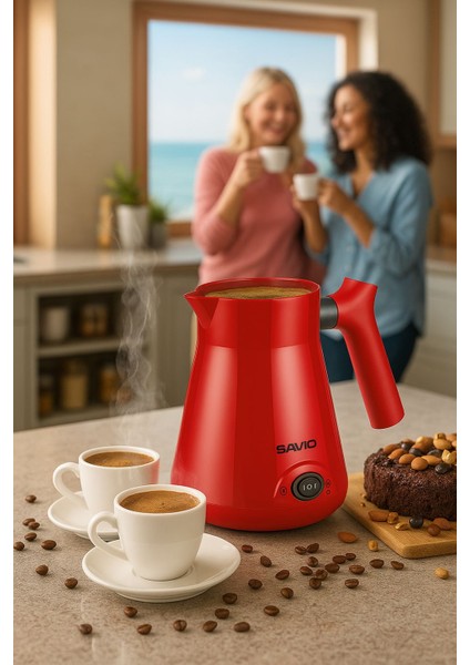 Savıo Elektrikli Cezve – Közde Kahve Keyfi