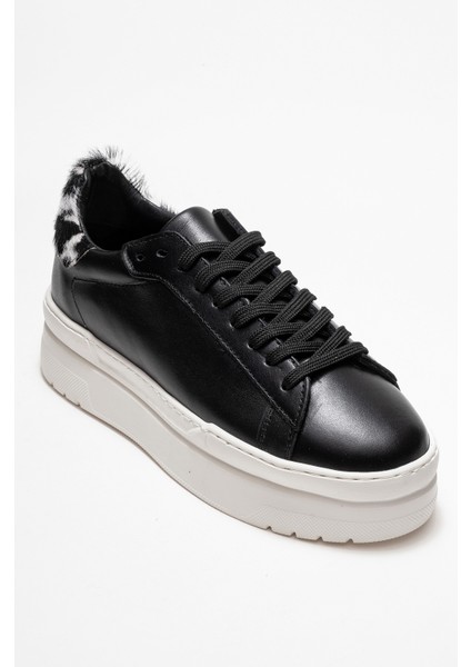 Anabel Siyah Cilt Hakiki Deri Kadın Günlük Spor Ayakkabı modelleri