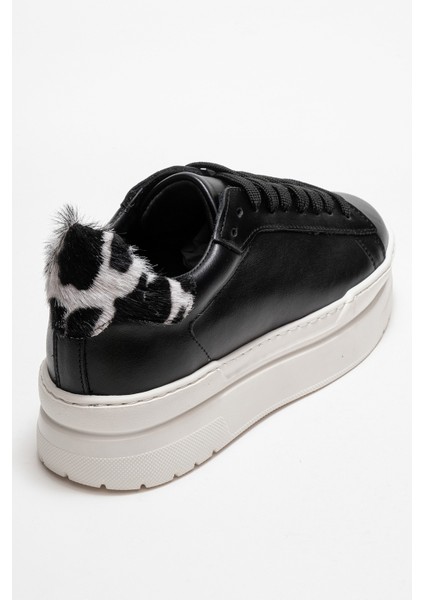 Anabel Siyah Cilt Hakiki Deri Kadın Günlük Spor Ayakkabı indirimleri