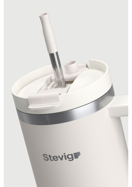 2 Moods Tuck-In Tumbler Sızdırmaz Çelik Termos 900 ml White Sand ST-242 fırsatları