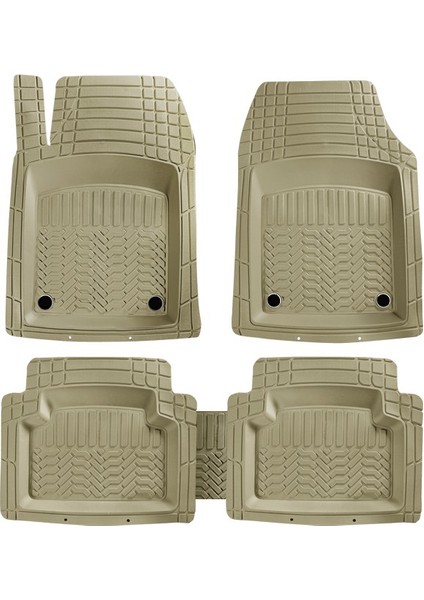 Pro - Seat Toledo ile Uyumlu Paspas Seti, Bej