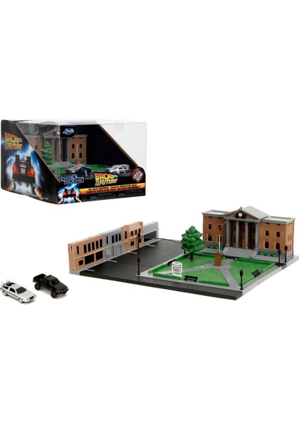 Geleceğe Dönüş Saat Kulesi Nano Sahnesi Diorama Modellemesi