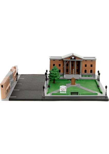 Geleceğe Dönüş Saat Kulesi Nano Sahnesi Diorama Modellemesi indirimleri