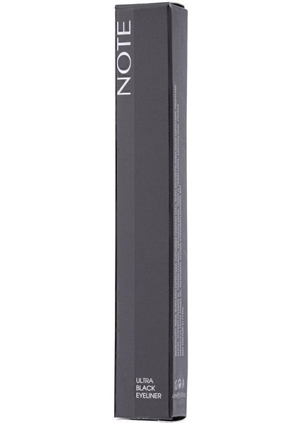 Note Likit Eyeliner Kıl Fırça Uçlu Parlak Yoğun Siyah 2,5 ml Hassas ve Net Uygulama
