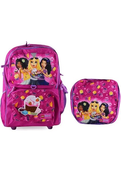 Friends 200091711 Cupcake School Bag + Sport Bag