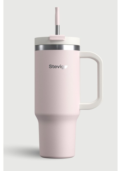 2 Moods Tuck-In Tumbler Sızdırmaz Çelik Termos 900 ml Petal Pink ST-241