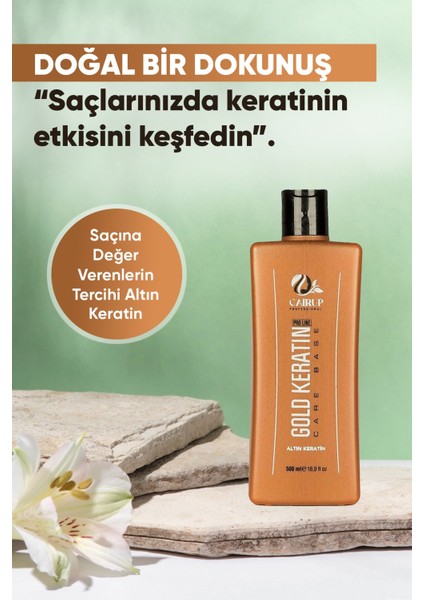 2 Adet Brezilya Keratin Saç Botox Besleyici ve Onarıcı, 2×500 ml, Normal Saçlar için Altın Kera