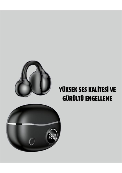 YXG10 Açık Kulak Bluetooth Kulaklık – Klipsli, Güvenli Spor Tasarım, 30 Saat Pil fırsatları
