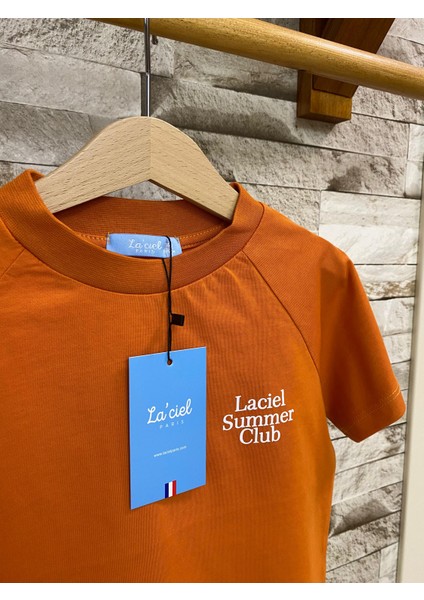 Summer Clup Oversize Çocuk Tişört modelleri